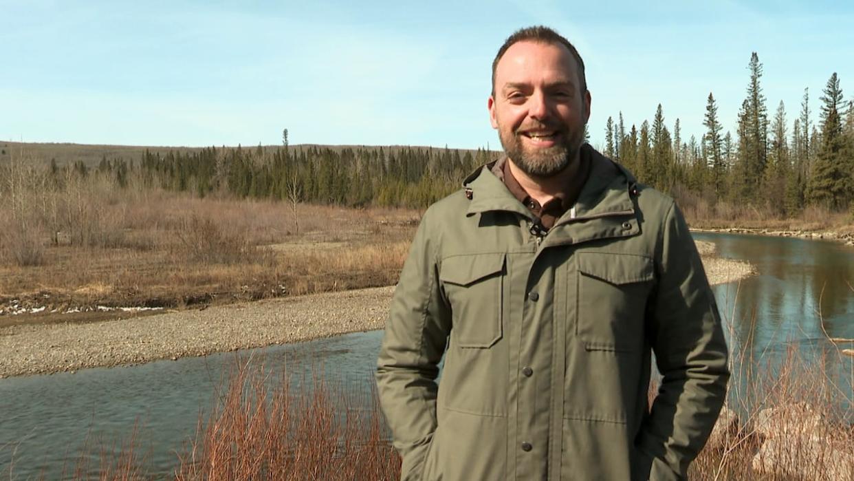 Tyler Dixon, a Calgary public middle school teacher, has been selected for the Lindblad Expeditions and National Geographic Society's Grosvenor Teacher Fellowship. (Terri Trembath/CBC - image credit)