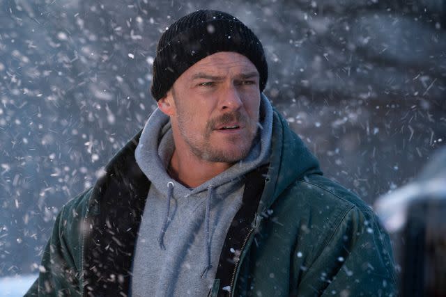 Allen Fraser/Lionsgate Alan Ritchson in <em>Ordinary Angels</em> (2023)