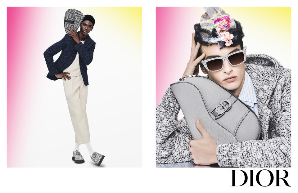 The Dior spring 2024 men's advertising campaign