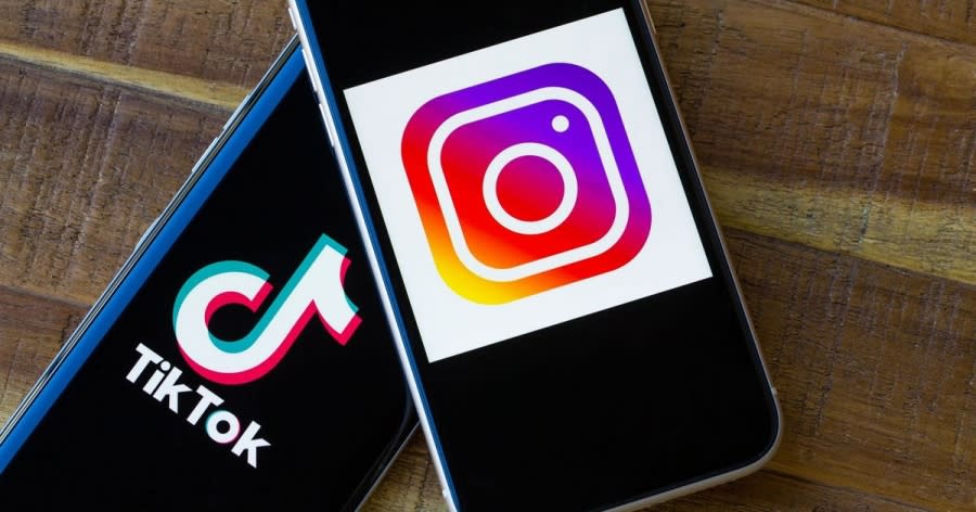 instagram tiktok 圖/截圖自Twitter