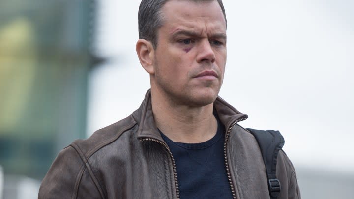 Matt Damon as Jason Bourne.