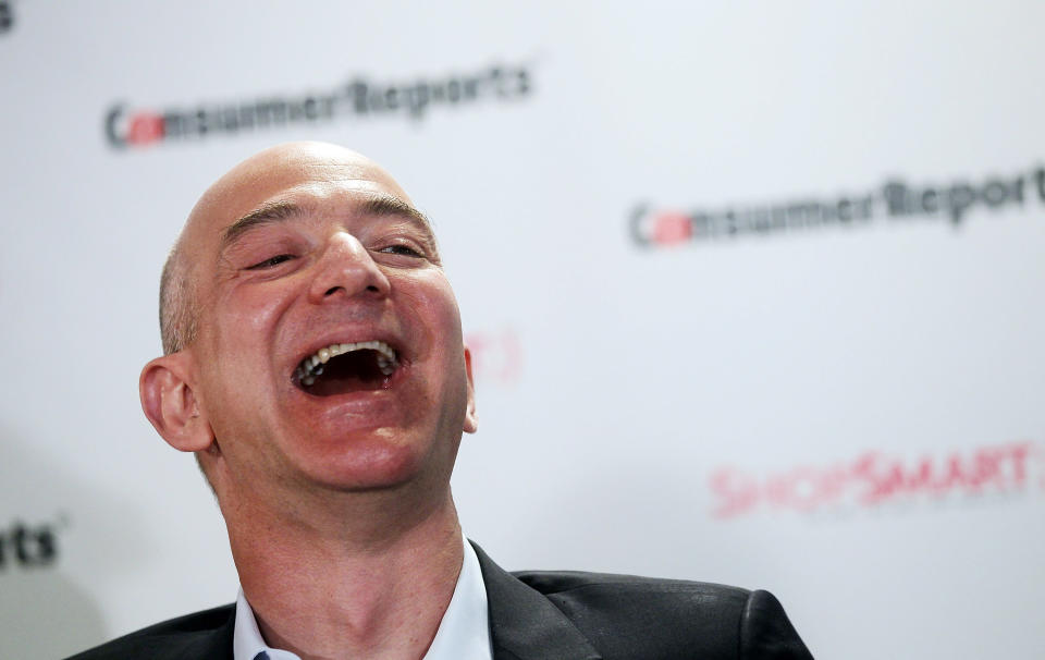 Amazon CEO Jeff Bezos (Getty)