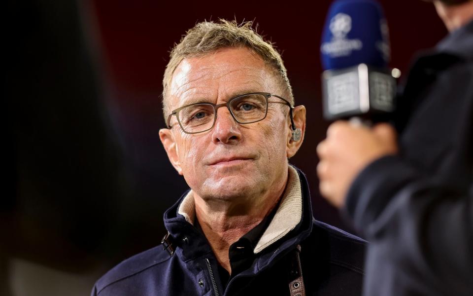 Manchester United in advanced talks to appoint Ralf Rangnick as interim manager - GETTY IMAGES