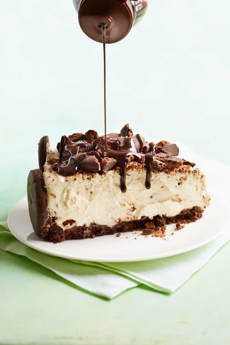 Thin Mint Cheesecake