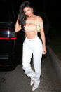 <p>Kylie Jenner stepped out in an ab-baring ensemble for an outing in Beverly Hills, California.</p>