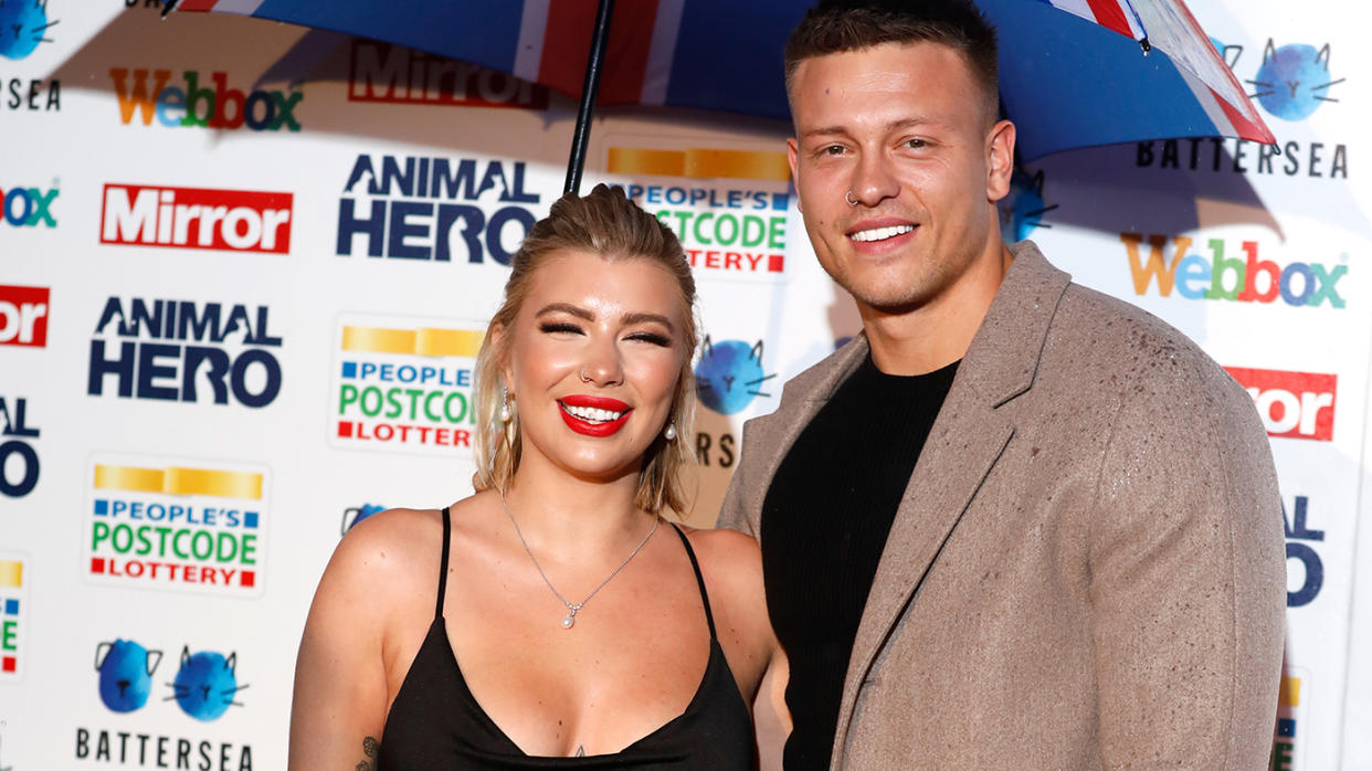 Olivia and Alex Bowen attend the Mirror Animal Hero Awards