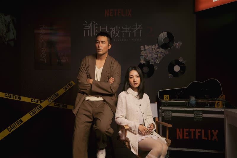 《誰是被害者：第2季》張孝全（左）、李沐父女親情線引起共鳴。（圖／Netflix提供）