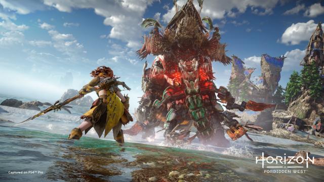 Guerrilla Games explains why 'Horizon Forbidden West' works well on the PS4