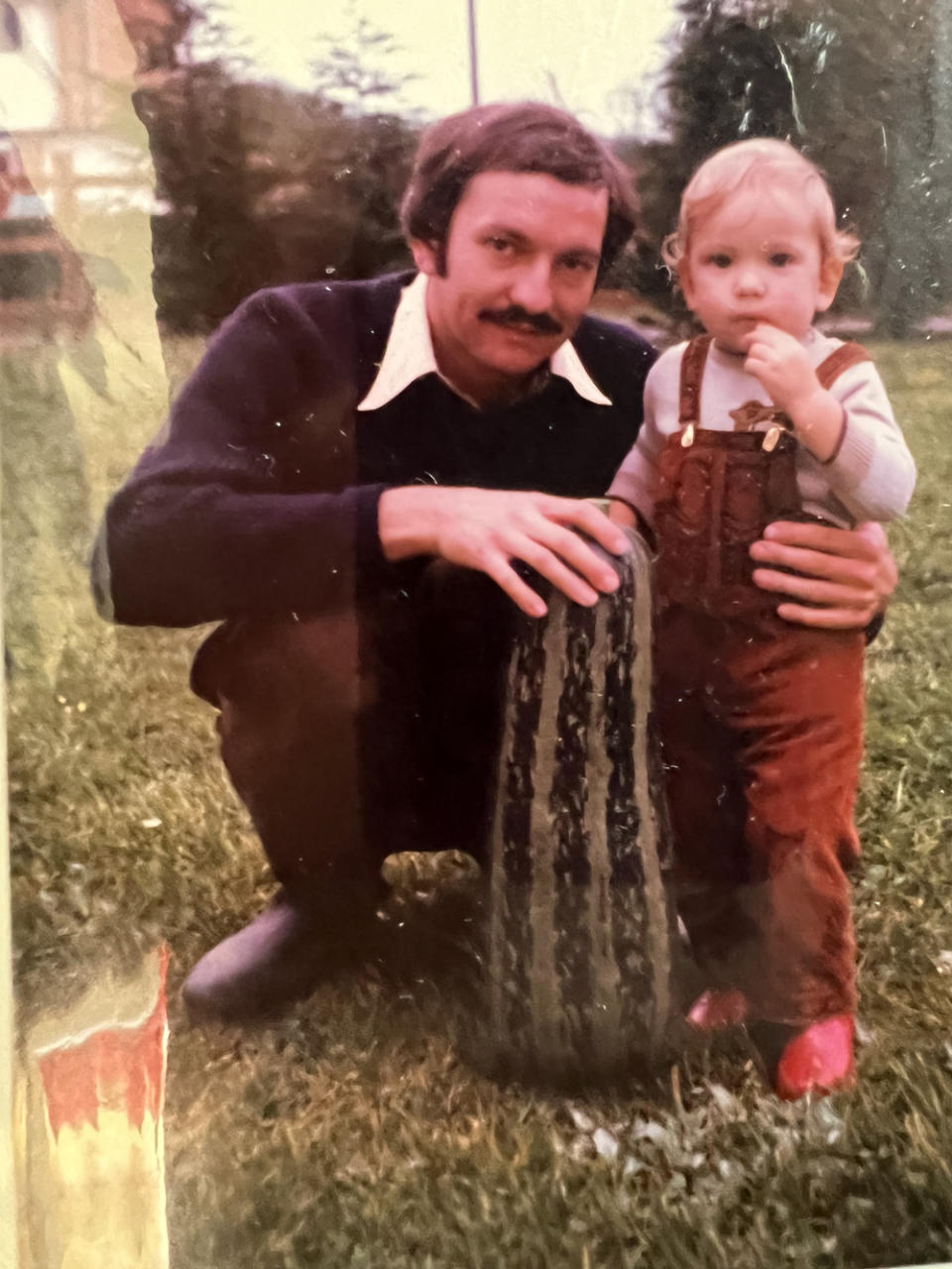 Young Tristan with his dad (Collect/PA Real Life)