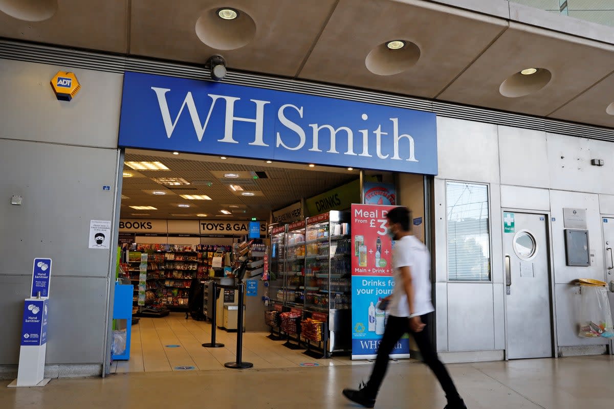 WH Smith is the first UK high street retailer to launch a book buy-back scheme  (AFP via Getty Images)