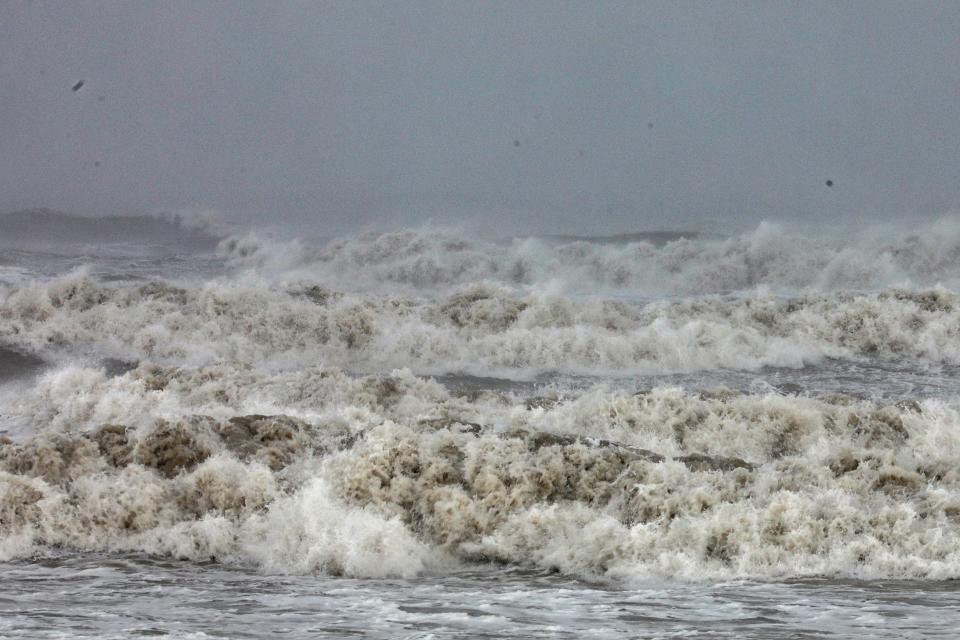 Western states of India on high alert in wake of cyclone Biparjoy (EPA)