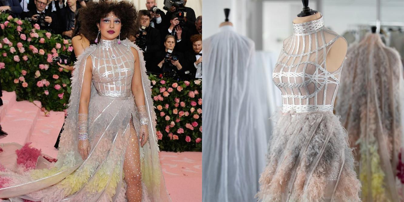 Priyanka Chopra's Met Gala Dress Took 1500 Hours to Create