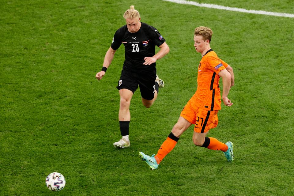 Frenkie de Jong played well against Austria (Getty Images)