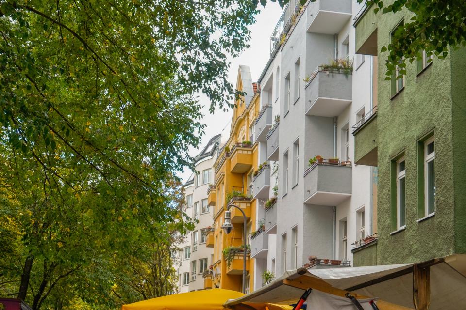 Buildings in Kreuzberg.