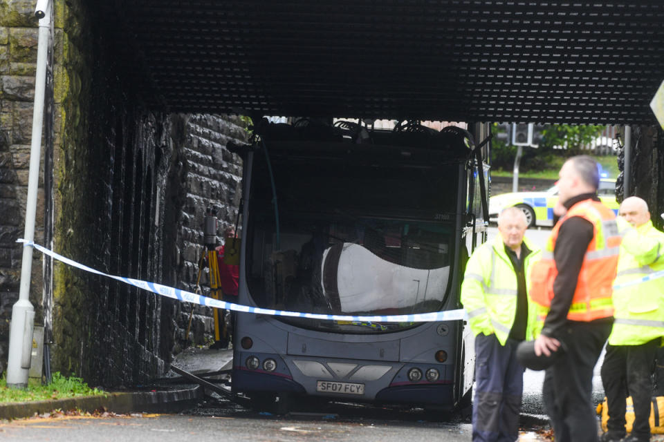 A 63-year-old man was arrested in connection with the incident but has been released under investigation (Picture: Wales News Service)