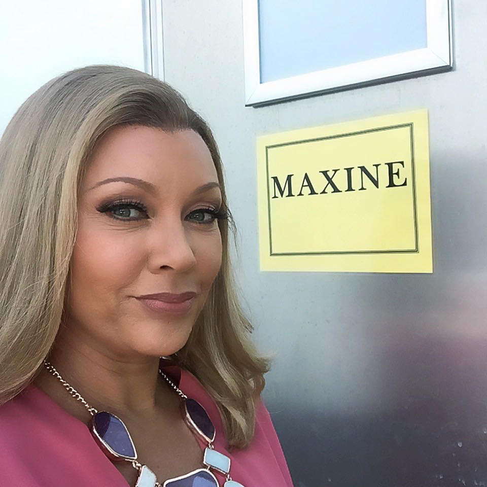 <p>Yours truly –– at my trailer on set with @VH1 #DaytimeDivas. #Maxine </p>