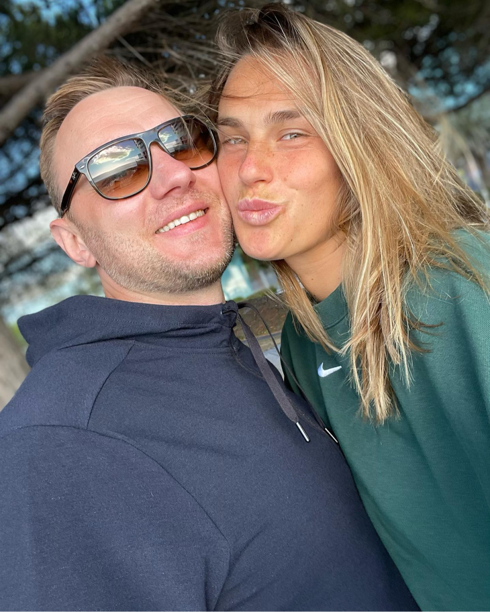 The pair have been linked together since 2021 (@sabalenka_aryna)