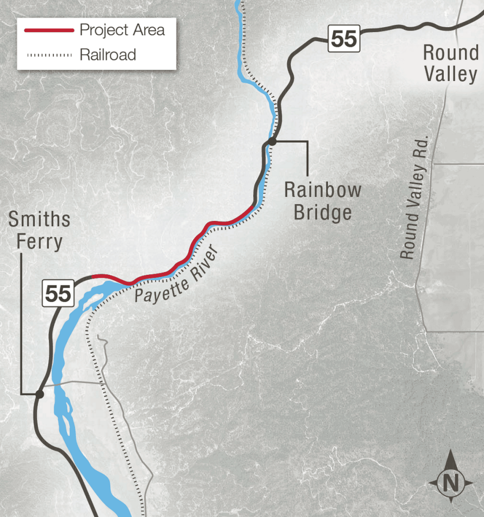 The Rainbow Bridge near Smiths Ferry on Idaho 55 is nearing the end of its expected lifespan. The Idaho Transportation Department is in the process of designing its replacement, set for construction as early as 2027.