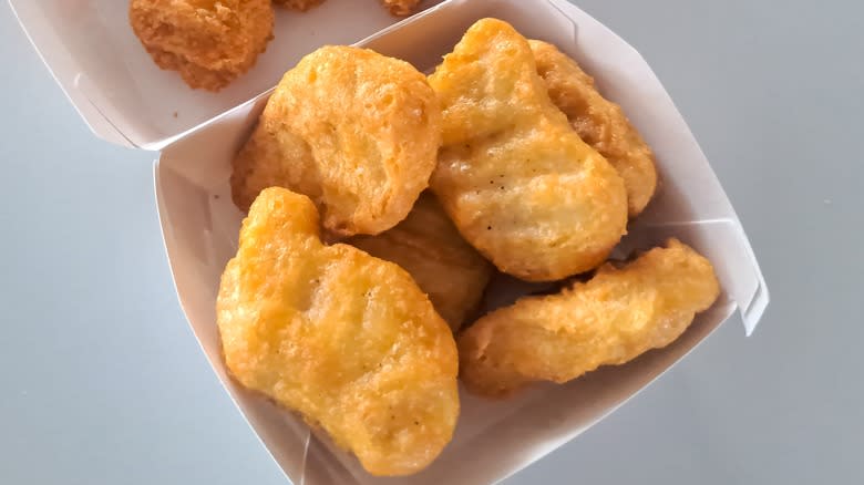 Close-up on McNuggets