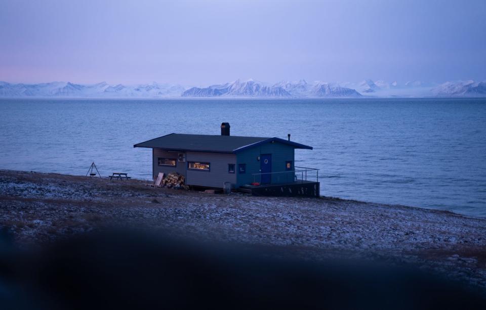 Cecilia Blomdahl Svalbard cabin