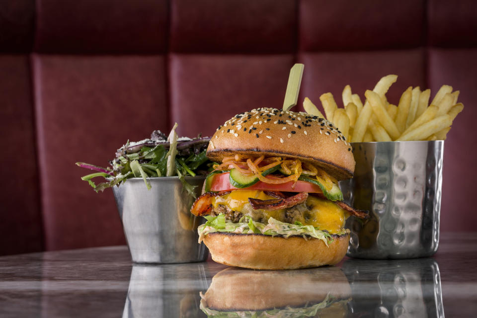 Burger & Lobster's Mayfair Burger.