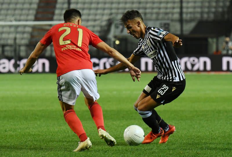 Champions League - Third Qualifying Round - PAOK v Benfica