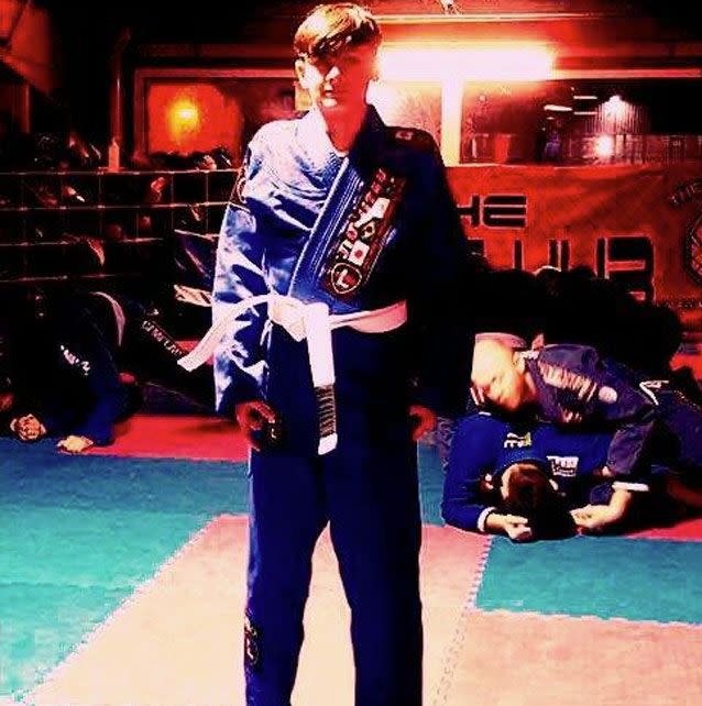 Connor's father credited his son's martial art training. Source: Facebook