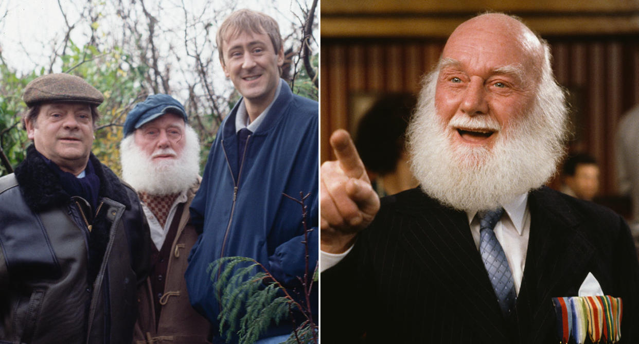 Buster Merryfield appeared with David Jason and Nicholas Lyndhurst for eleven years of Only Fools and Horses. (Getty)