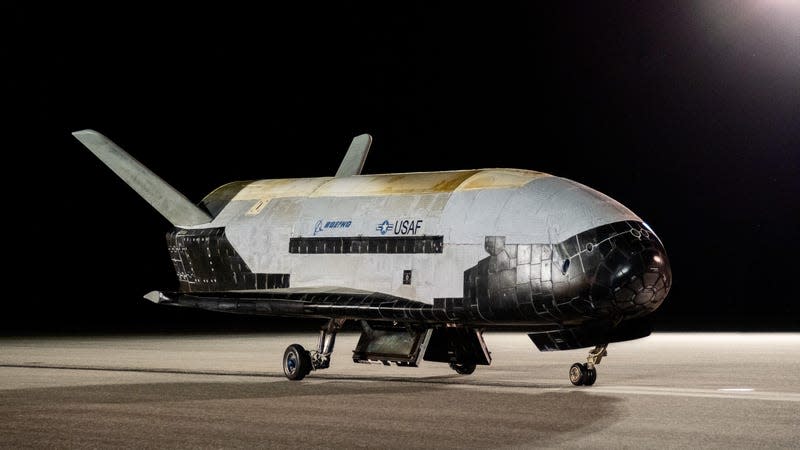 The X-37B spaceplane.