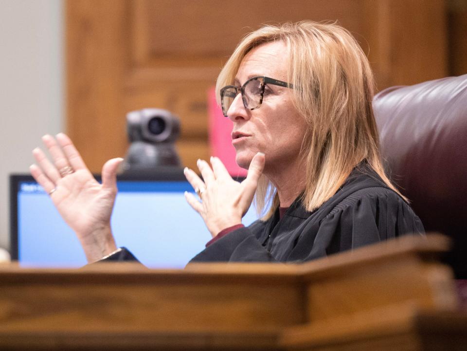 A file photo of Stark County Common Pleas Judge Chryssa Hartnett. She presided over a civil trial last fall that ended in a $10.6 million wrongful death settlement for the family of 84-year-old Margaret Weyrauch.