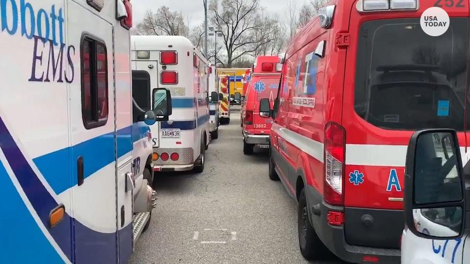 500 EMTs and paramedics travelled to New York City from around the country to join the FDNY on the front lines of the city's response to COVID-19.