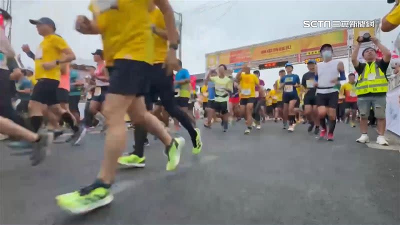 田中馬拉松今日登場。