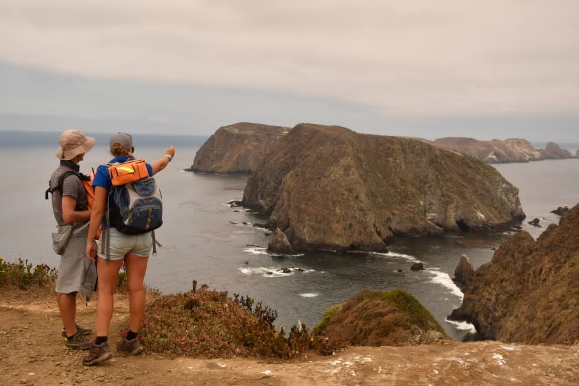 Anacapa Island is for the birds. And cooped-up people.