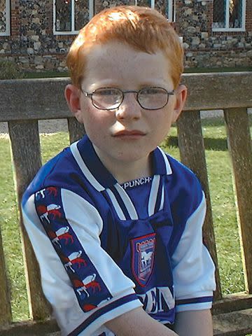 <p>Ed Sheeran Instagram</p> Ed Sheeran as a kid.