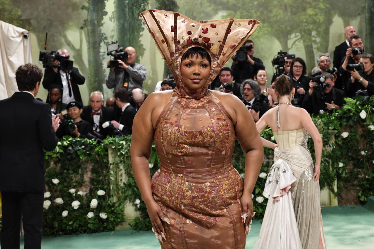Lizzo attends The 2024 Met Gala Celebrating 