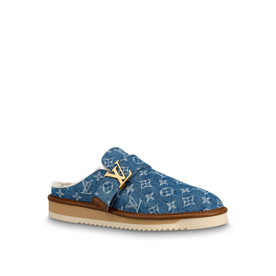 LV Cosy mule, S$1390, Louis Vuitton x Nigo LV2 collection. (PHOTO: Louis Vuitton)