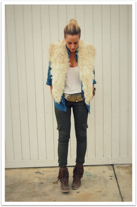 How to rock the faux fur trend...