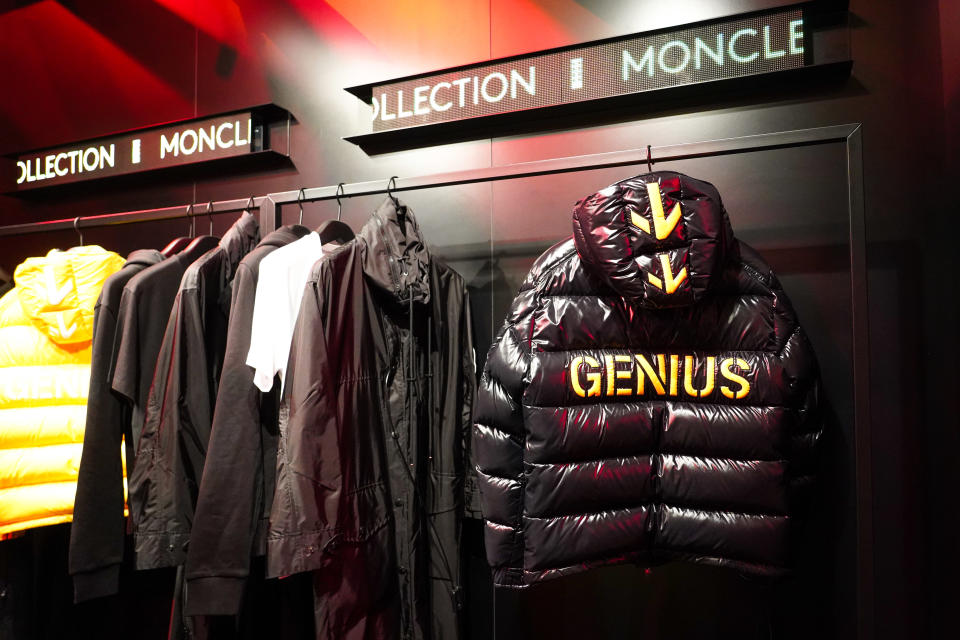 PARIS, FRANCE - NOVEMBER 07: General view during Moncler House Of Genius : Paris Opening Event at Galeries Lafayette Champs-Elysees on November 07, 2019 in Paris, France. (Photo by Edward Berthelot/Getty Images)