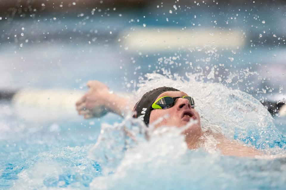 Noah Wayman of Weber High School competes at the Utah 6A State Meet at the Stephen L. Richards Building in Provo on Saturday, Feb. 24, 2024. | Marielle Scott, Deseret News