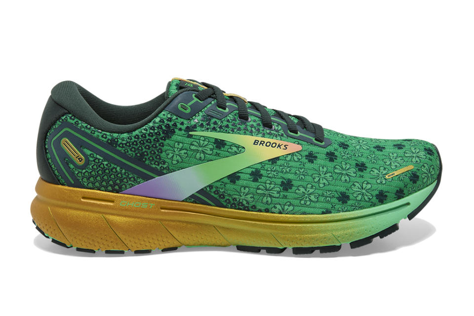 A look at the Brooks Ghost 14 from the “Run Lucky” collection. - Credit: Courtesy of Brooks