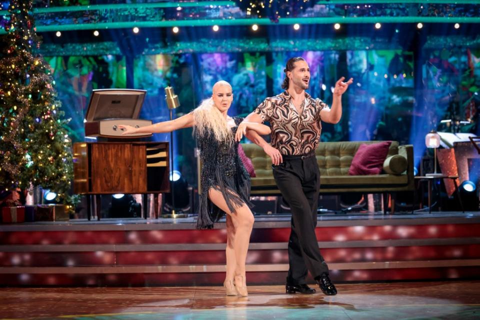 Anne-Marie on ‘Strictly' (BBC/Guy Levy)