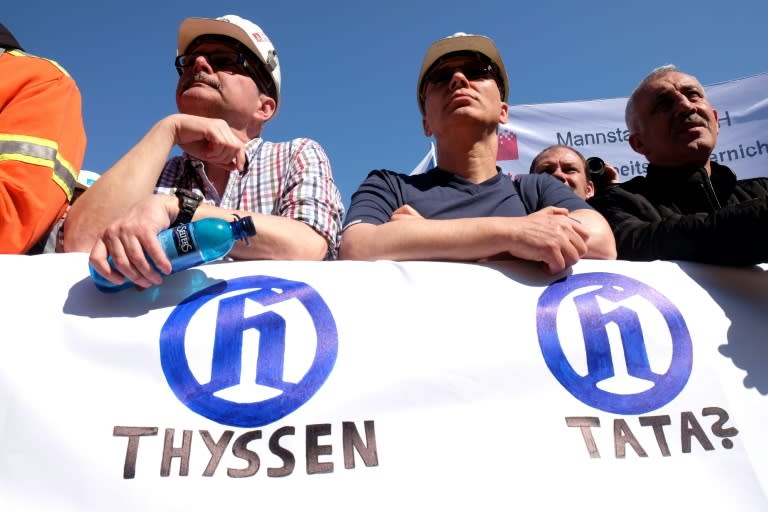 Trade unions at ThyssenKrupp and German officials have for months been fearing news of job losses