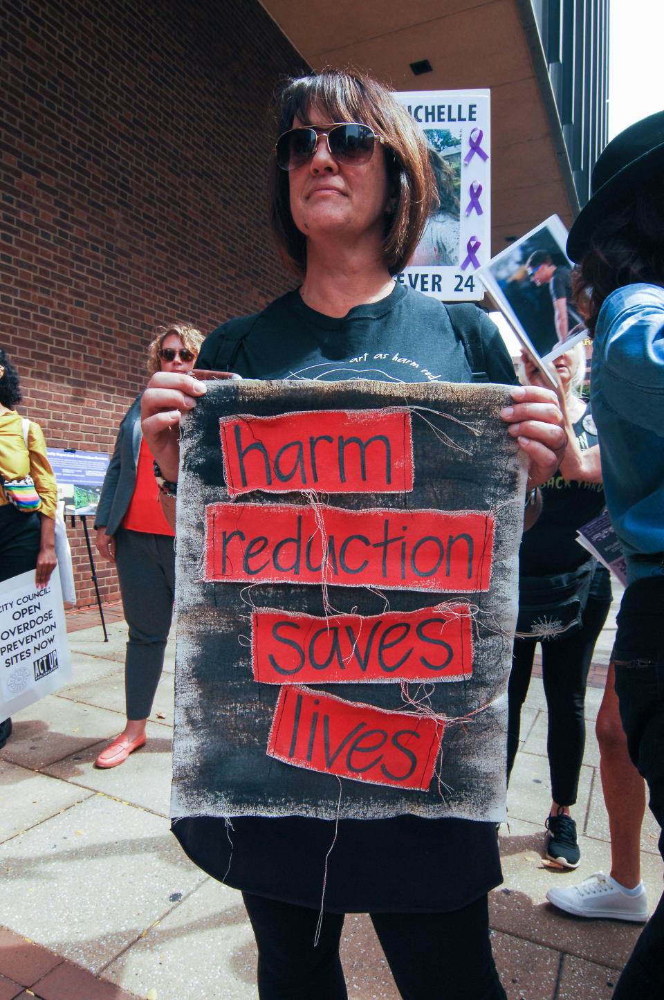 Supporters Of Safe Injection Sites Rallied In Philadelphia (Cory Clark / NurPhoto via Getty Images)