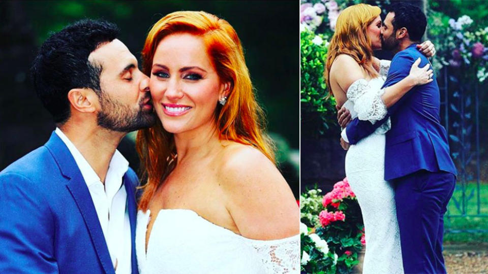 Jules and Cam are set to marry, again. Photo: Nine via Instagram/JulesRobinson82