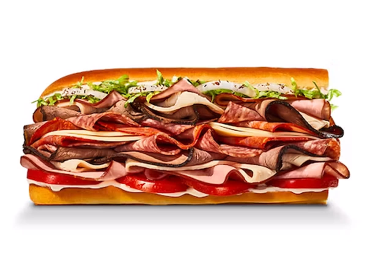 Jimmy John's The JJ Gargantuan: Salami, Capocollo, Turkey, Roast Beef, Ham, Provolone…