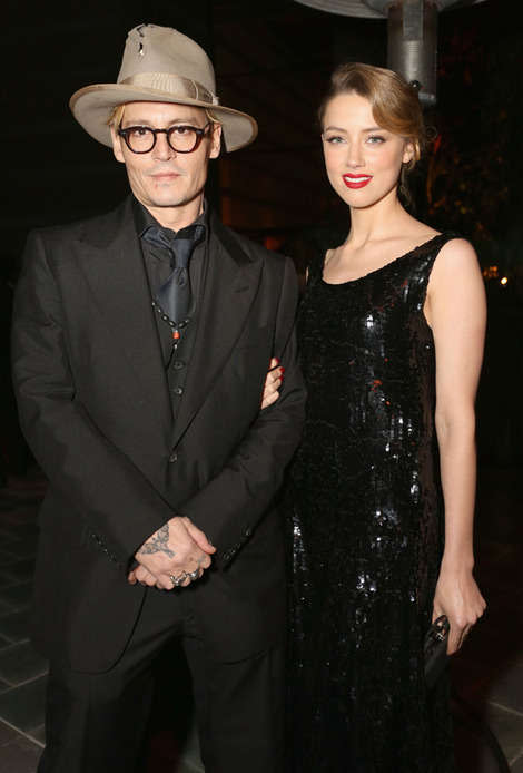 Johnny Depp and Amber Heard