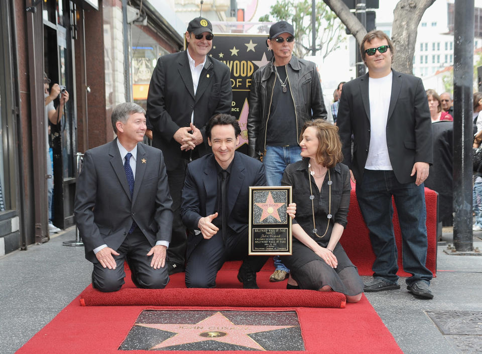 The Raven's John Cusack Receives His Star On The Hollywood Walk Of Fame