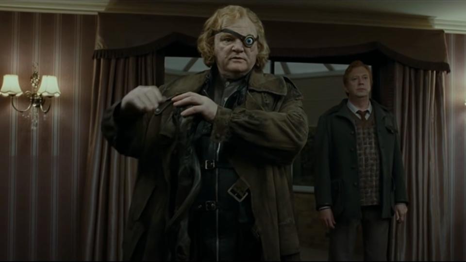 Mad-Eye Moody Leads The Mission To Transport Harry In Deathly Hallows