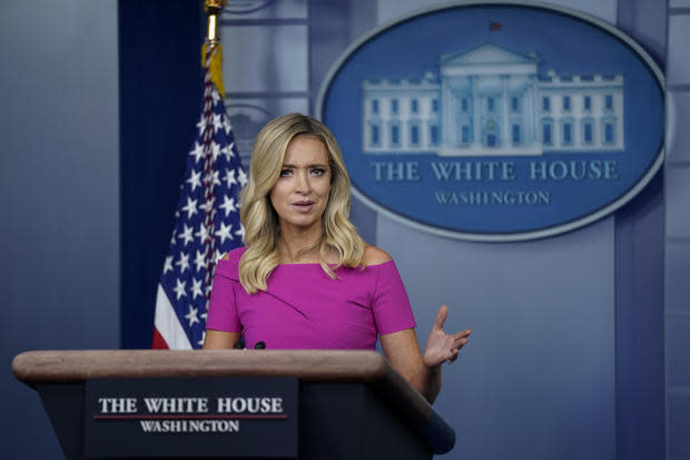 Press Secretary Kayleigh McEnany Briefs White House Press 