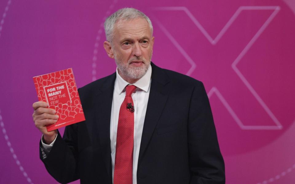 Jeremy Corbyn, the Labour leader - Credit: Stefan Rousseau/PA